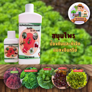 สมุนไพรป้องกันแมลง สำหรับพืชน้ำ