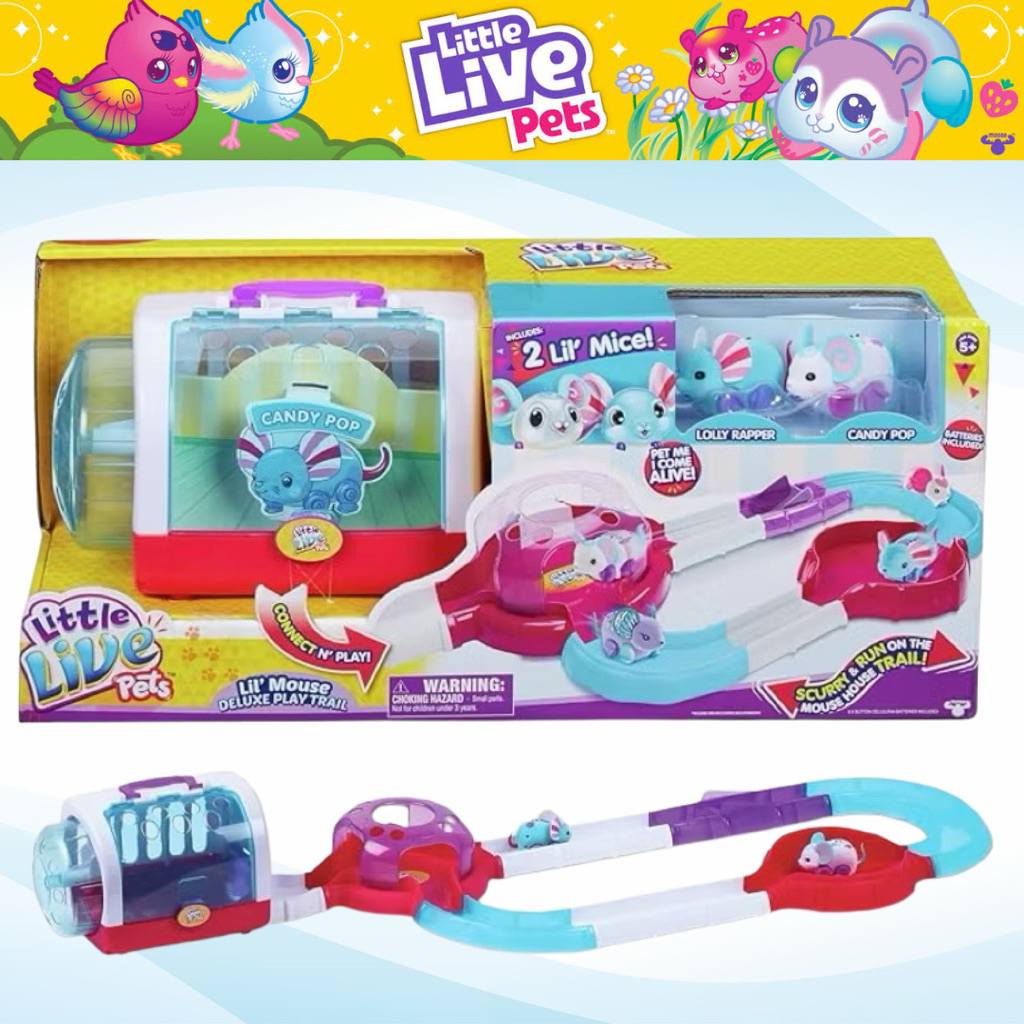 Little Live Pets L'il Mouse Deluxe Play Trail
