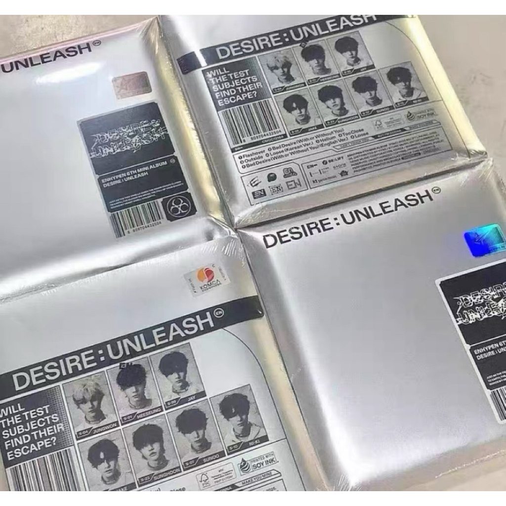 [พร้อมส่ง ราคาพิเศษ⚠️] อัลบั้ม ENHYPEN DESIER:UNLEASH engene ver. ไม่แกะซีล