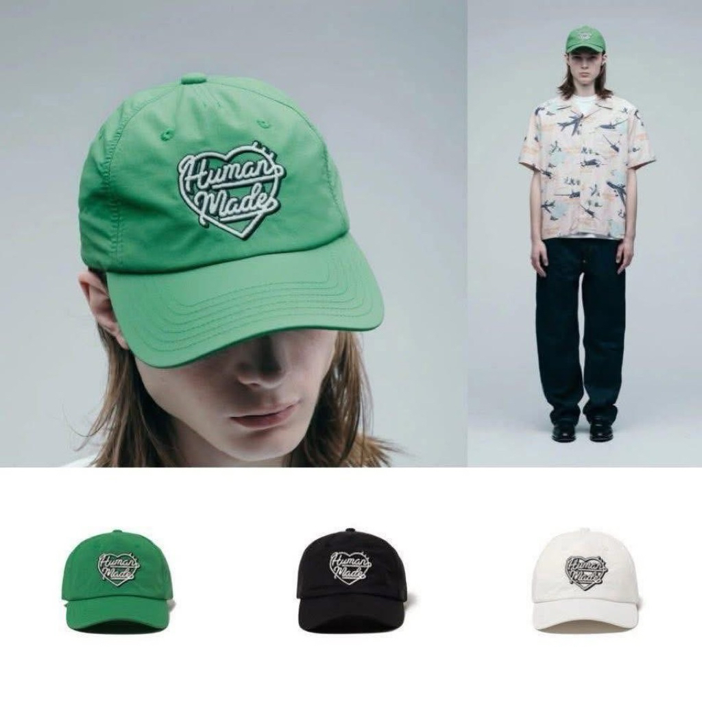 หมวก Human made ผ้าไนล่อน พร้อมส่ง❤️💯