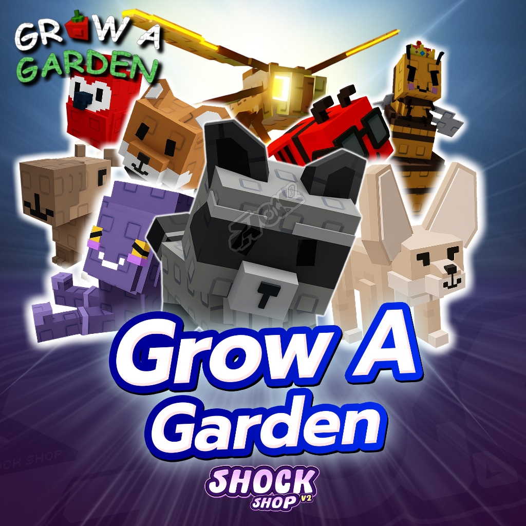 การ์ดเกม ไก่สัตว์เลี้ยง/รวมของต่างๆ แมพ Grow a Garden การ์ดสวยภาพคมชัด V2