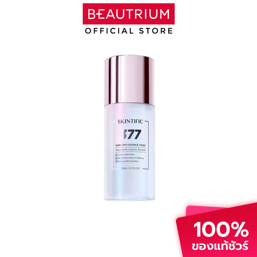 SKINTIFIC 377 Dark Spot Essence Toner โทนเนอร์ 80ml