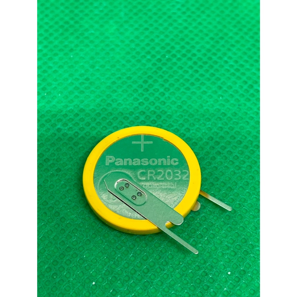 ถ่านไบออส CR-2032/CR2032H 3v มีขาเพื่อบัดกรีและไม่มีขา Panasonic