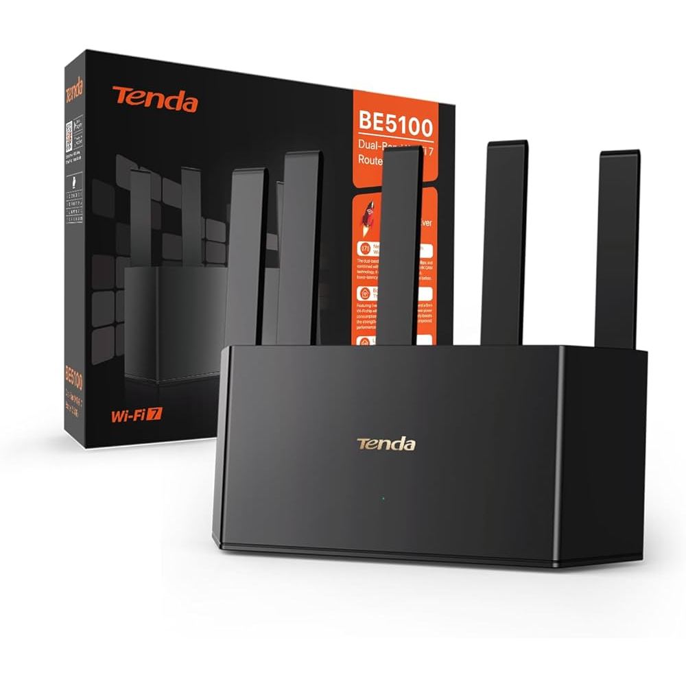 ROUTER (เราเตอร์) TENDA TE6L PRO BE5100 DUAL-BAND Wi-Fi 7 ความเร็ว 5100 Mbps เร็วแรง