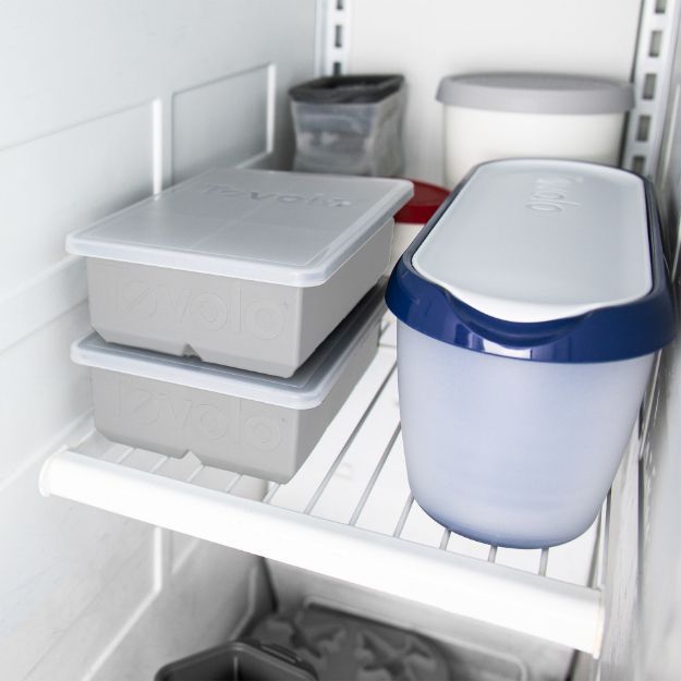 Tovolo 22021-201แม่พิมพ์น้ำแข็งKing Sizeพร้อมฝาปิด-เทา นำเข้าจากอเมริกา ได้รับรองจาก FDA มีรับประกัน ราคาถูกที่สุด มีส่ง - รูปที่ 4