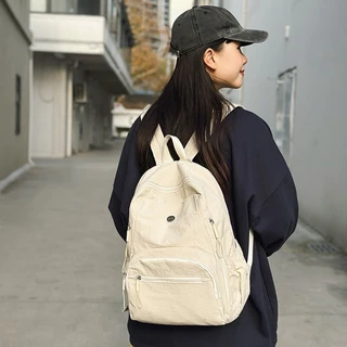 Tarabags กระเป๋าเป้สะพายหลัง น้ําหนักเบา ผ้าไนล่อน กันน้ํา ช่องเยอะ มีถุงหลายใบ จุของได้เยอะ แต่ไม่รก