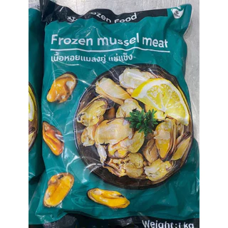 หอยแมลงภู่แกะเนื้อล้วน(1kg.)Nw60-70%🏆ขายดีอันดับ1 ⚡️ส่งด่วน 🔥ค่าส่งแบบเหมา❗️โฟมฟรี💦ทุกจังหวัด 🚚💨ส่งขนส่งแช่เย็น❄️