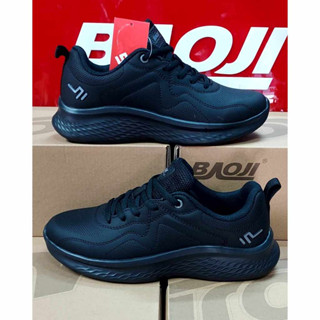 รองเท้าผ้าใบบาโอจิ สีดำล้วน ผู้หญิง Baoji รุ่นBJW 1064 สีดำล…