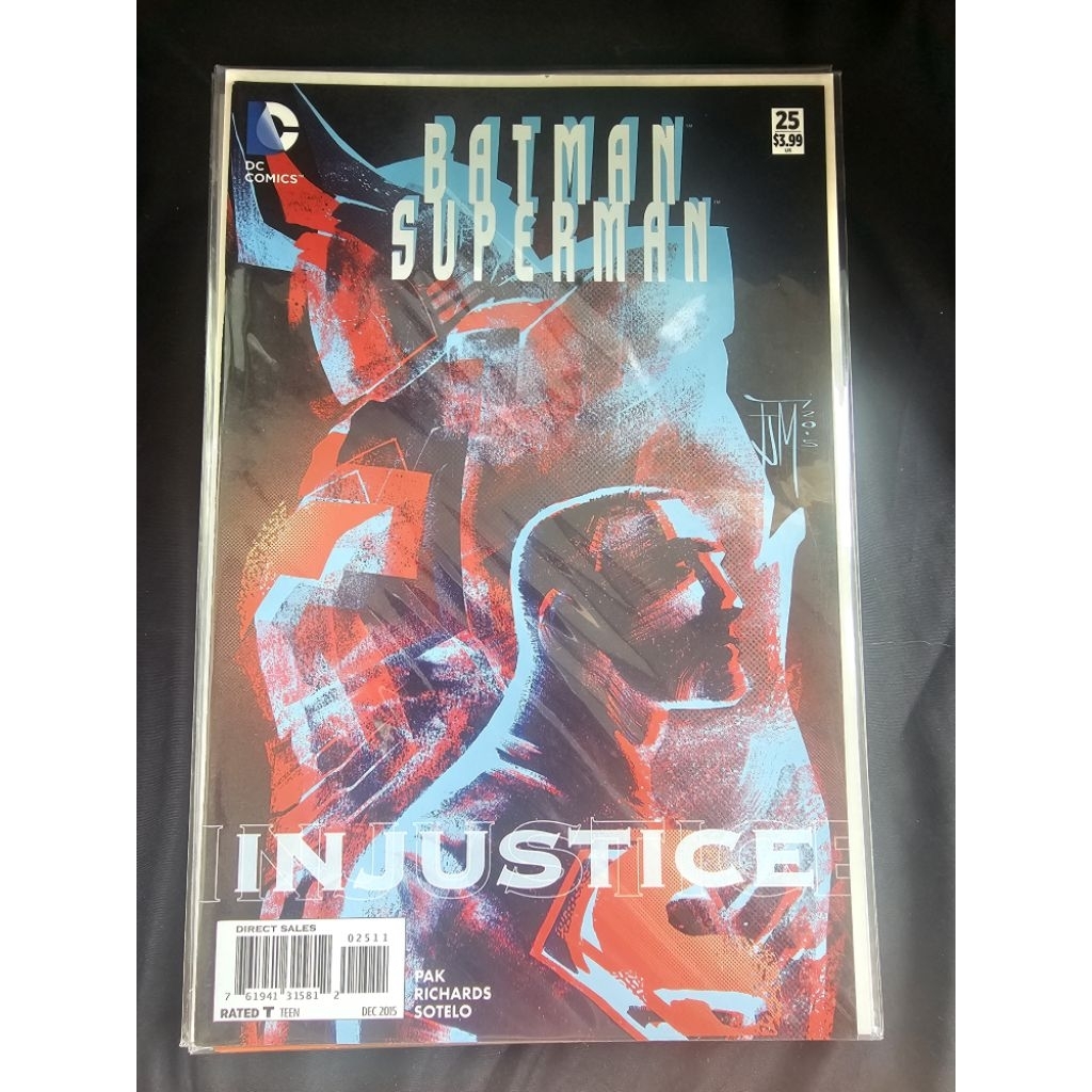 Batman/Superman #25 (2015)
💥 Injustice Variant Cover by Jae Lee