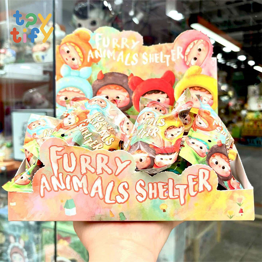 (ยกBox) 🚛พร้อมส่ง‼️Ozai Furry Animals Shelter Bean Series มีหน้าร้าน