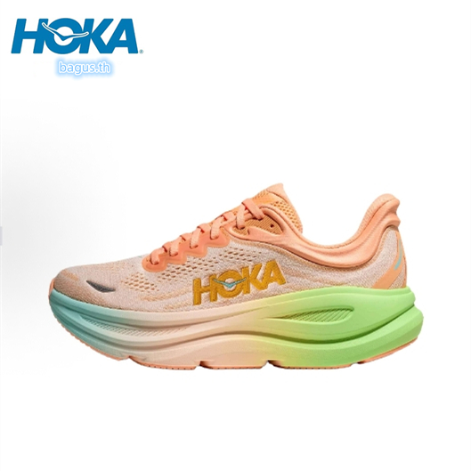 HOKA ONE ONE Bondi 9 Low cut Pink ของแท้ 100%