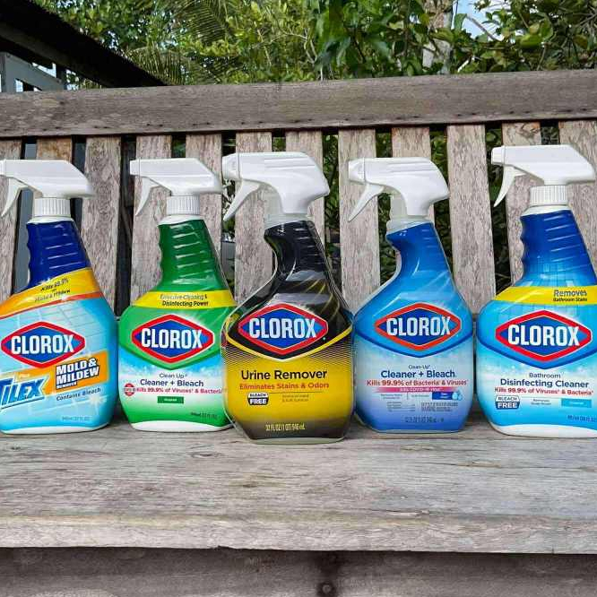 Clorox สเปรย์ กำจัดคราบเชื้อราในห้องน้ำ ขจัดเชื้อโรค ไวรัส และแบคทีเรียขนาด 946ml.มีให้เลือก3แบบ