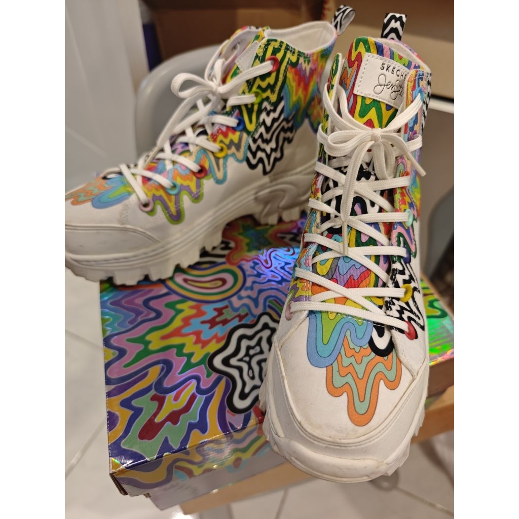 รองเท้าหุ้มข้อ sketchers x Jen stark Size 10 (ผู้หญิง)