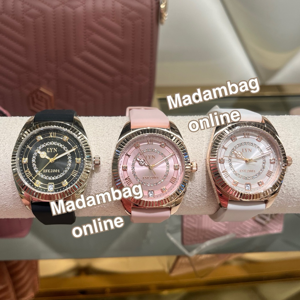 Lyn Blake Watch นาฬิกาข้อมือ สายซิลิโคน แท้จากช็อป
