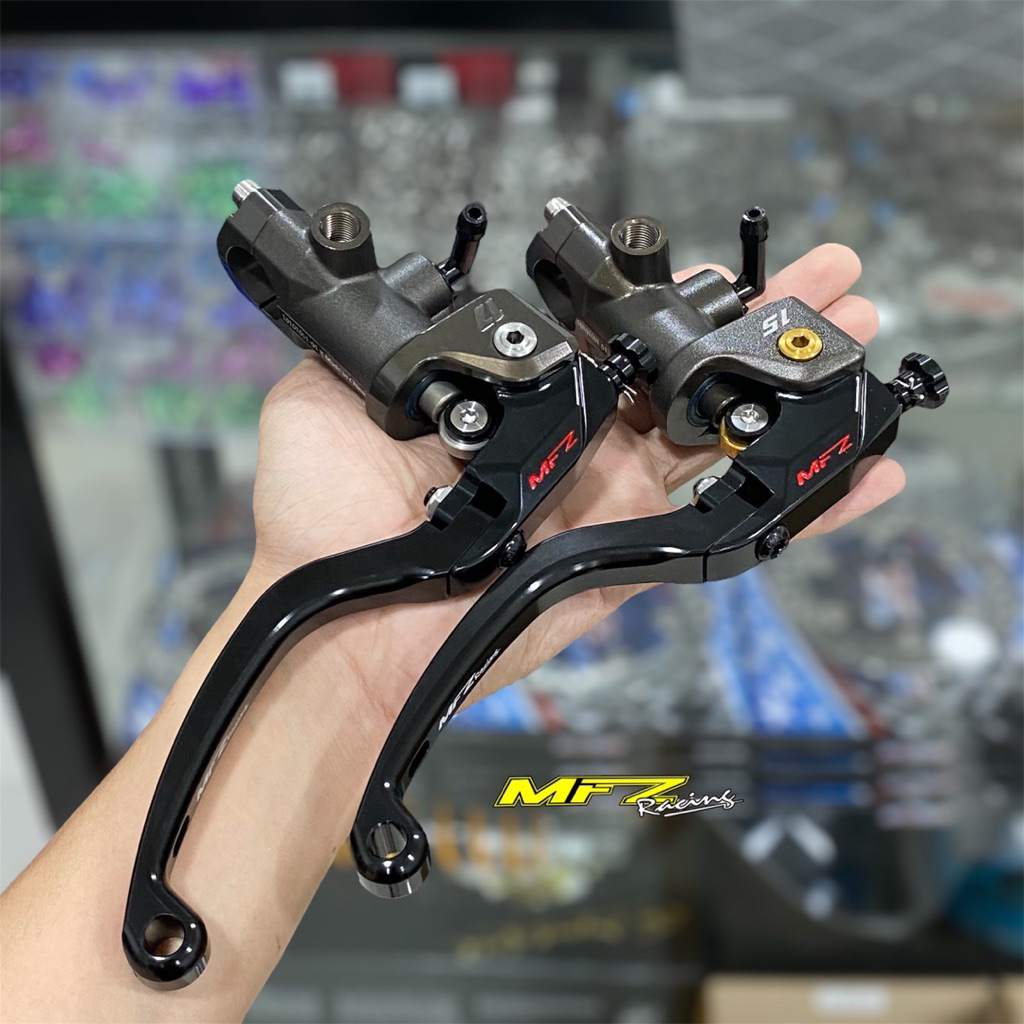 ปั๊มบนMfzแท้ทรงอิตาลี่ก้านสั้น/ยาว เบอร์15/17 ซ้าย/ขวา แถมกระปุกชา/สวิตซ์แรงดัน/ไล่ลม มีประกัน