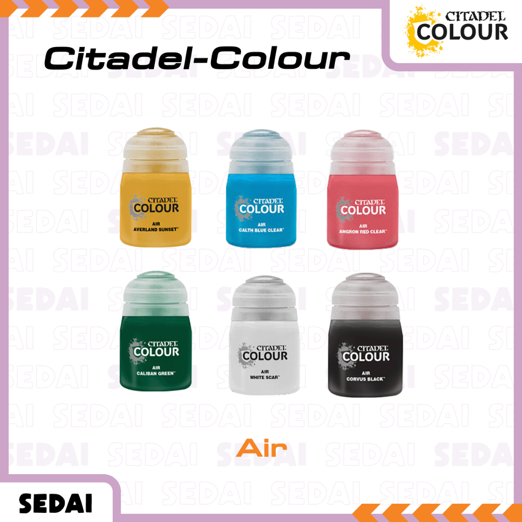 [ ส่งฟรี 🔥 ] Citadel - Color [ Air ] สีสำหรับทาโมเดล Warhammer สีโมเดล สีอะคริลิคสำหรับทาโมเดล