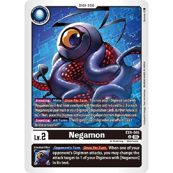 Negamon (EX9-005) - Digimon Card Game