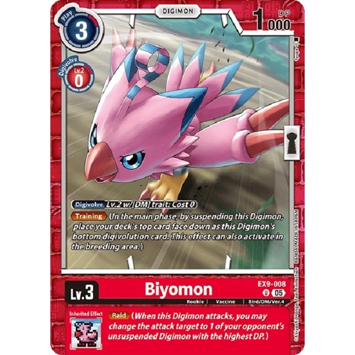 Biyomon (EX9-008) - Digimon Card Game