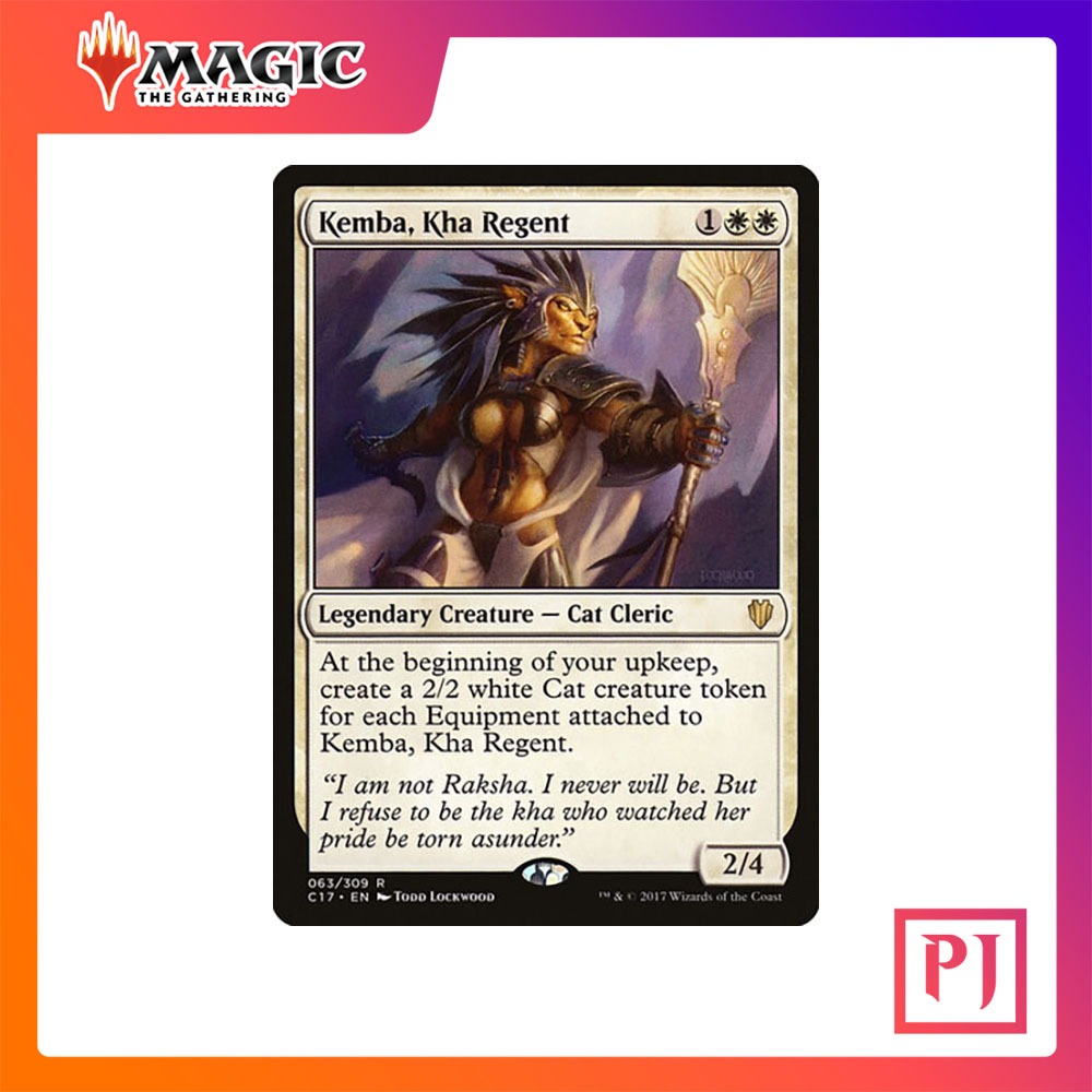 [MTG] Kemba, Kha Regent [C17] [WHITE] [RARE] [NORMAL] [ENG] (การ์ดเมจิค / Magic the Gathering)