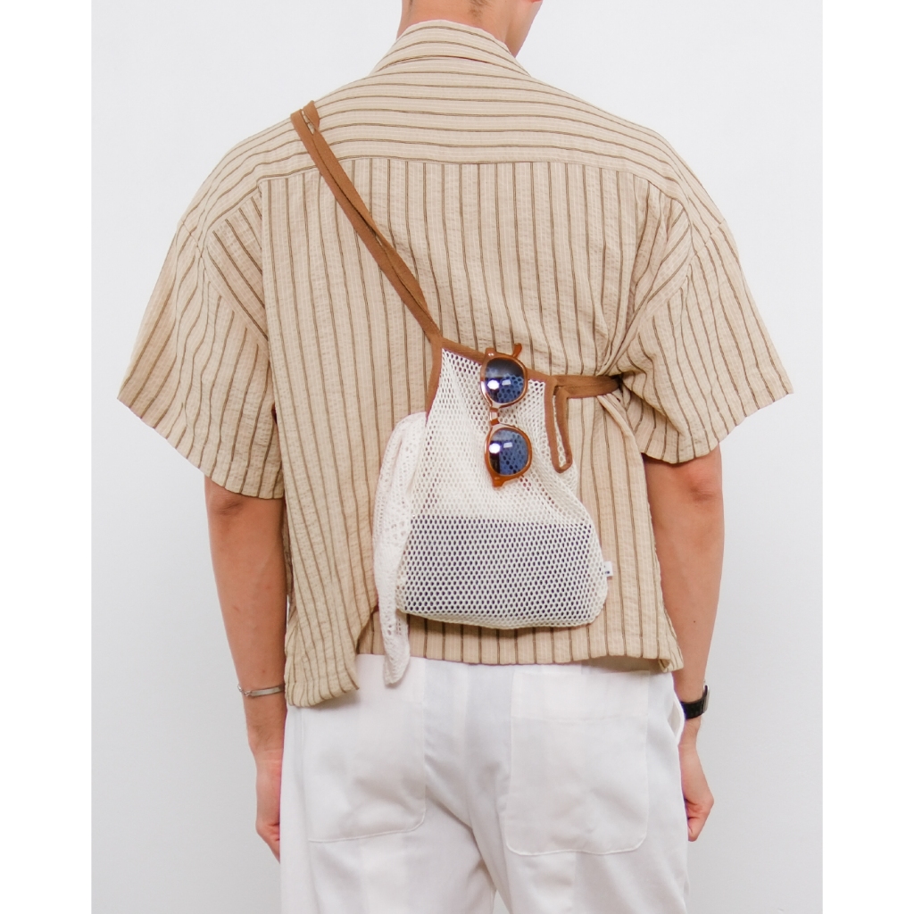 COMPOSE. - Petit Net Colored Bag | กระเป๋าผ้าตาข่าย สีสัน สไตล์ซัมเมอร์ (3 สี)