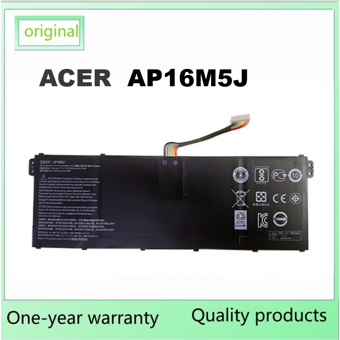 ★ แบตเตอรี่ AP16M5J สำหรับ ACER Aspire 3 A314-31, A315-21, A315-51, A515-51, ES1-523 AP16M4J