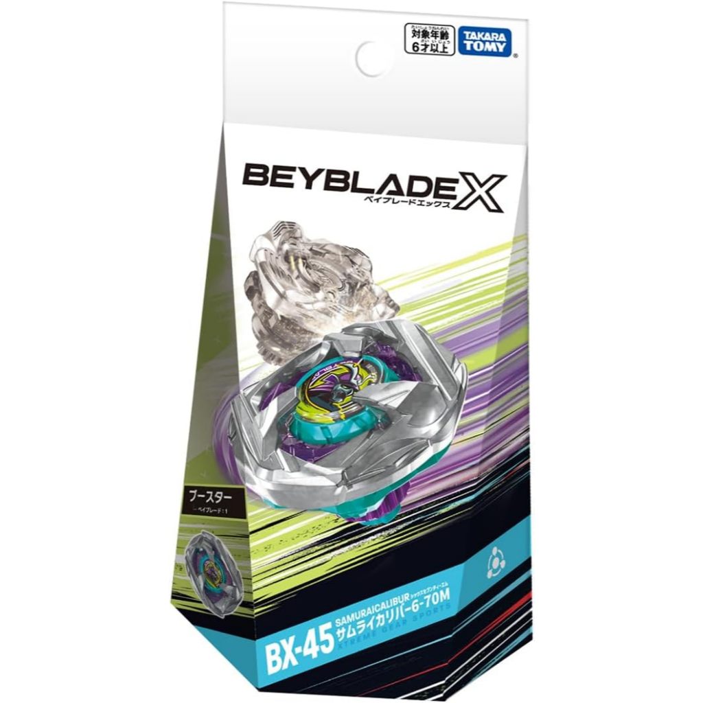BX-45 Beyblade X Booster Samurai Caliber 6-70M ของแท้