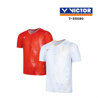 VICTOR เสื้อกีฬาแบดมินตัน รุ่น T-55080 ( CHINA UNIVERSITY )