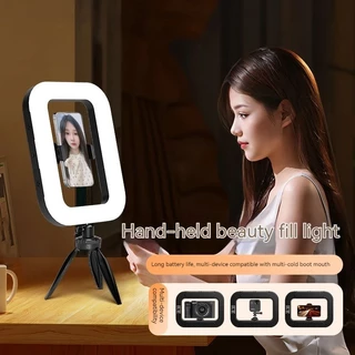 ✔[🇹🇭พร้อมส่ง🎁]YM200 Ring Light Video Rig รุ่นใหม่ ด้ามจับมือถือ พร้อมไฟ Led ในตัว สำหรับถ่ายภาพ วิดีโอ Vlog