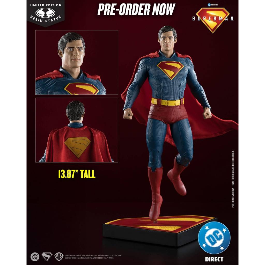Mcfarlane Superman Movie 1/6 Scale (Resin Statue, สูง 14 นิ้ว)