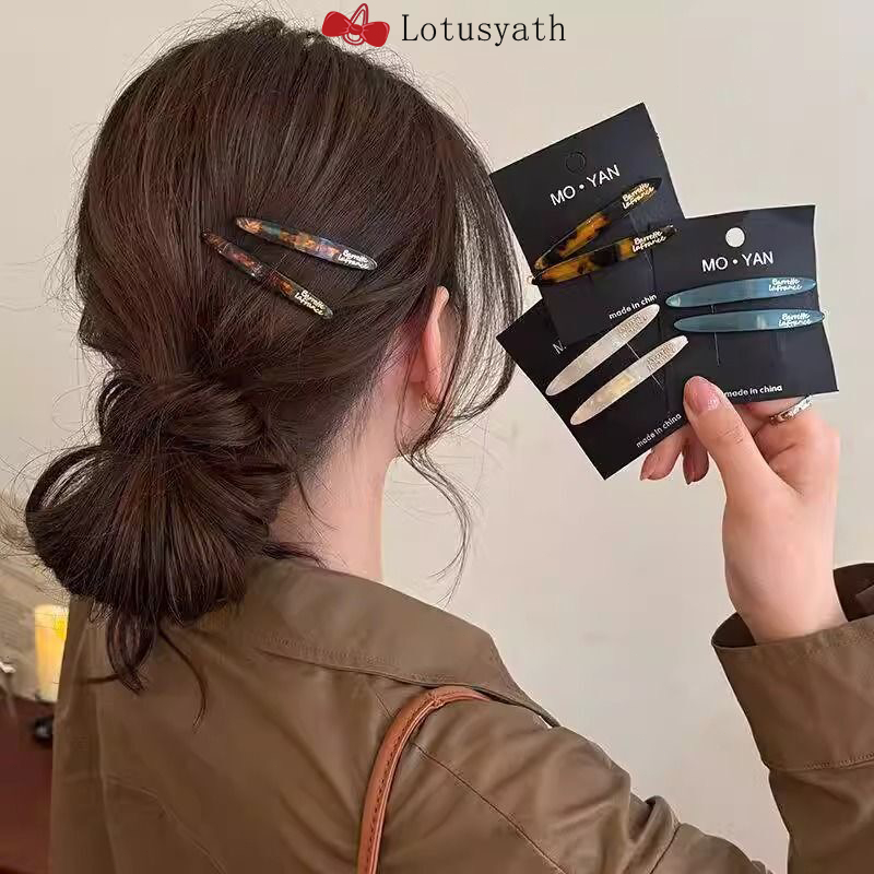 สดใหม่ หวาน กิ๊บติดผม ผู้หญิง เฉพาะกลุ่ม เรียบง่าย กิ๊บด้านข้าง ไฮเอนด์ กิ๊บหน้าม้า