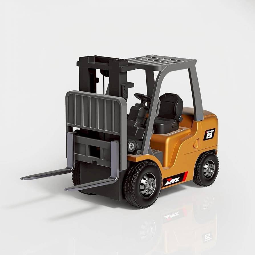 รถโฟล์คลิฟท์บังคับ 1:64 Mini Rc Forklift Alloy 2.4GHz MX Z6750A
