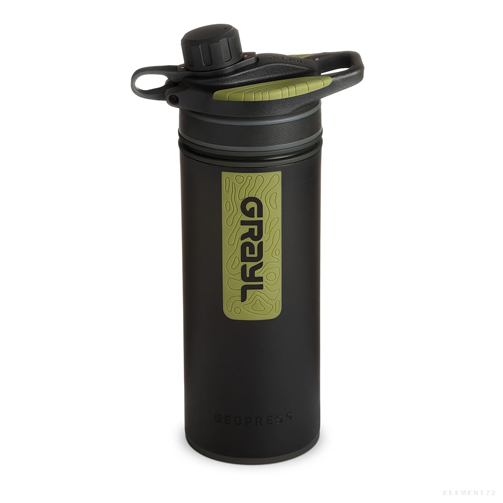 GRAYL 24 OZ GEOPRESS PURIFIER BOTTLE - BLACK CAMO