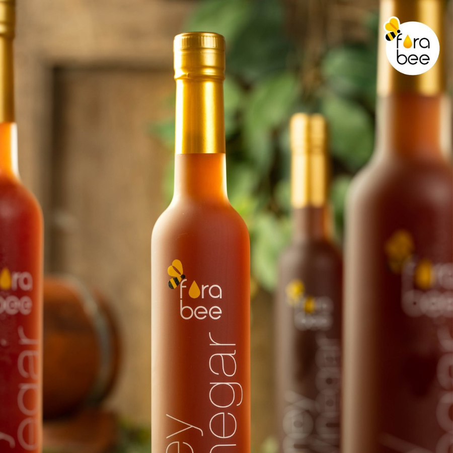 Fora bee Honey Vinegar เครื่องดื่ม ฮันนี่ วีนีการ์ 500ml เครื่องดื่มน้ำผึ้งหมัก สูตรดั้งเดิม ฟอร่าบี - รูปที่ 2