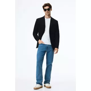 H&M(เอชแอนด์เอ็ม) กางเกงยีนส์เอวปกติทรงตรง Men Straight Regular Jeans 1008549_17