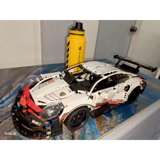【COD】1580 ชิ้น บล็อกก่อสร้าง Porsche 911 เทคนิค รุ่นแข่ง ชิ้น ขนาดใหญ่ ของขวัญสำหรับเด็กชาย