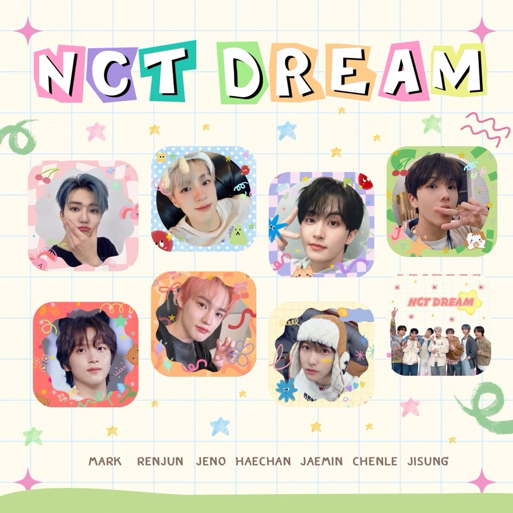 NCT DREAM  ของแจก Giveaway / รูปใส่พวงกุญแจแพ็คซอง