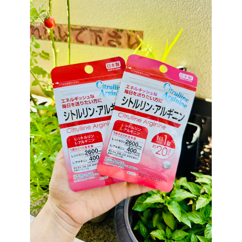 ❤️L-citrulline&L-arginine❤️สารสกัดที่ช่วยบำรุงร่างกาย ทานได้ทุกเพศ