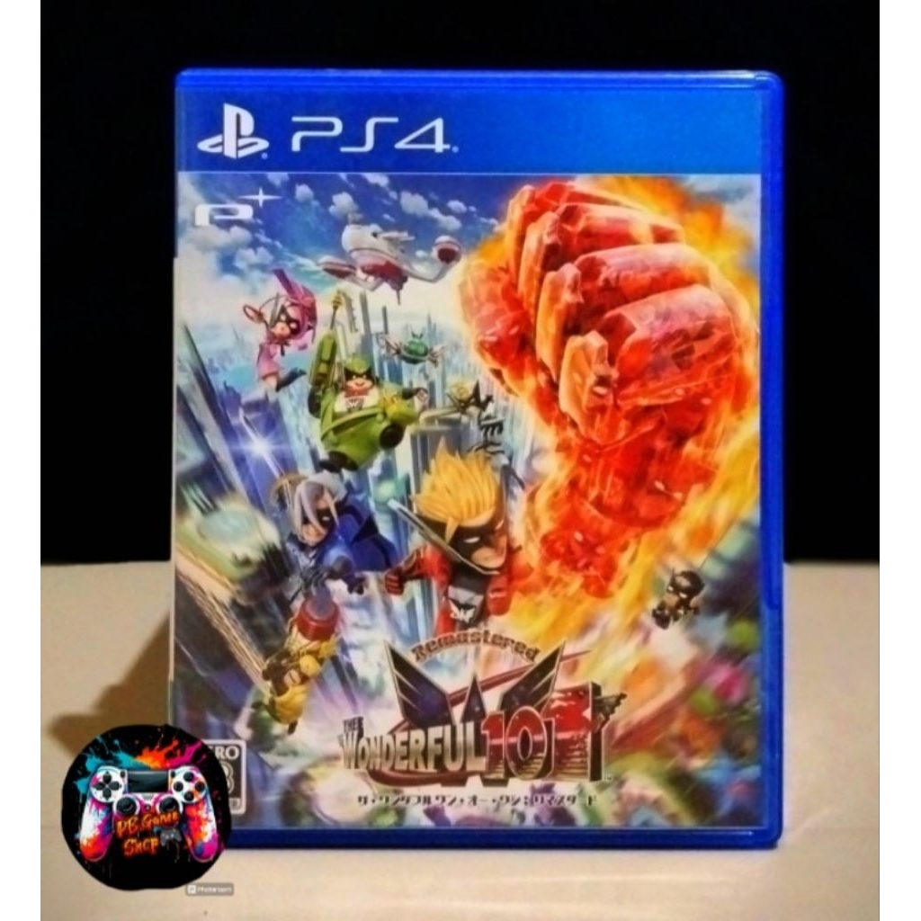 [Ps4-Ps5] game: The Wonderful101 Remastered แผ่นเกมส์Ps4 (มือ2) [Z.2 ซับอังกฤษ] เล่นได้1-4 คน