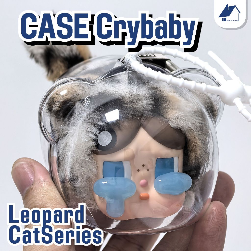 🔥รุ่นล่าสุด🔥Crybaby Wild but Cutie เคสอะคริลิคใส เคสใ ป้องกันCrybaby อุปกรณ์พวงกุญแจ น่ารักสุดๆ