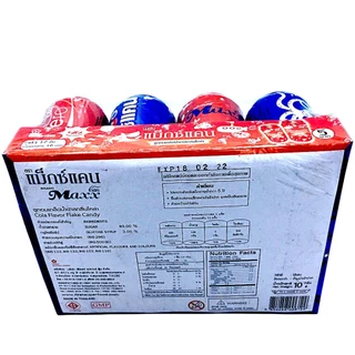 แม็กแคน ลูกอมเกล็ดน้ำตาล กลิ่นโคล่า 10กรัมx12ขวด
