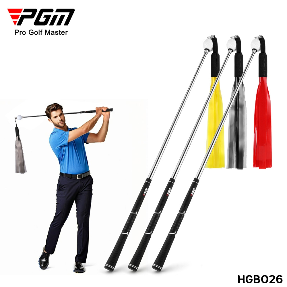 อุปกรณ์ฝึกวงสวิงกอล์ฟเทรนเนอร์ ริบบิ้น PGM (HGB026) Golf accessories Golf Swing Training Aid