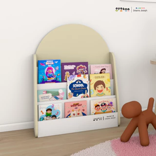 M2G ชั้นวางหนังสือเด็ก 4 ชั้น รุ่นบอนนี่ Bonnie the Bookshelf โอยาโคะ