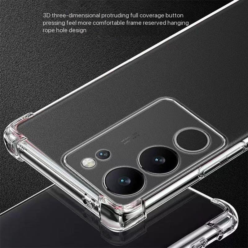เคสใส🔥 เคสใสกันกระแทก ใช้สำหรับ Vivo Y31 5G Y21D Y39 Y04 Y29s Y29 Y100 V30 V30pro V29 5G V29E วีโว่ วี29 V29E - รูปที่ 3