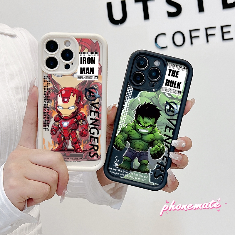 เคส  Infinix Hot 40i Smart8/8Pro/8Pro+ SPARK20/SPARK20C Tecno Spark Go 2024 เคสป้องกันลายฮักักและไอรอนแมนน่ารักดีไ