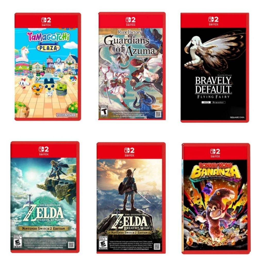 มือหนึ่ง รองรับภาษาไทย แผ่นเกมส์ Nintendo switch 2