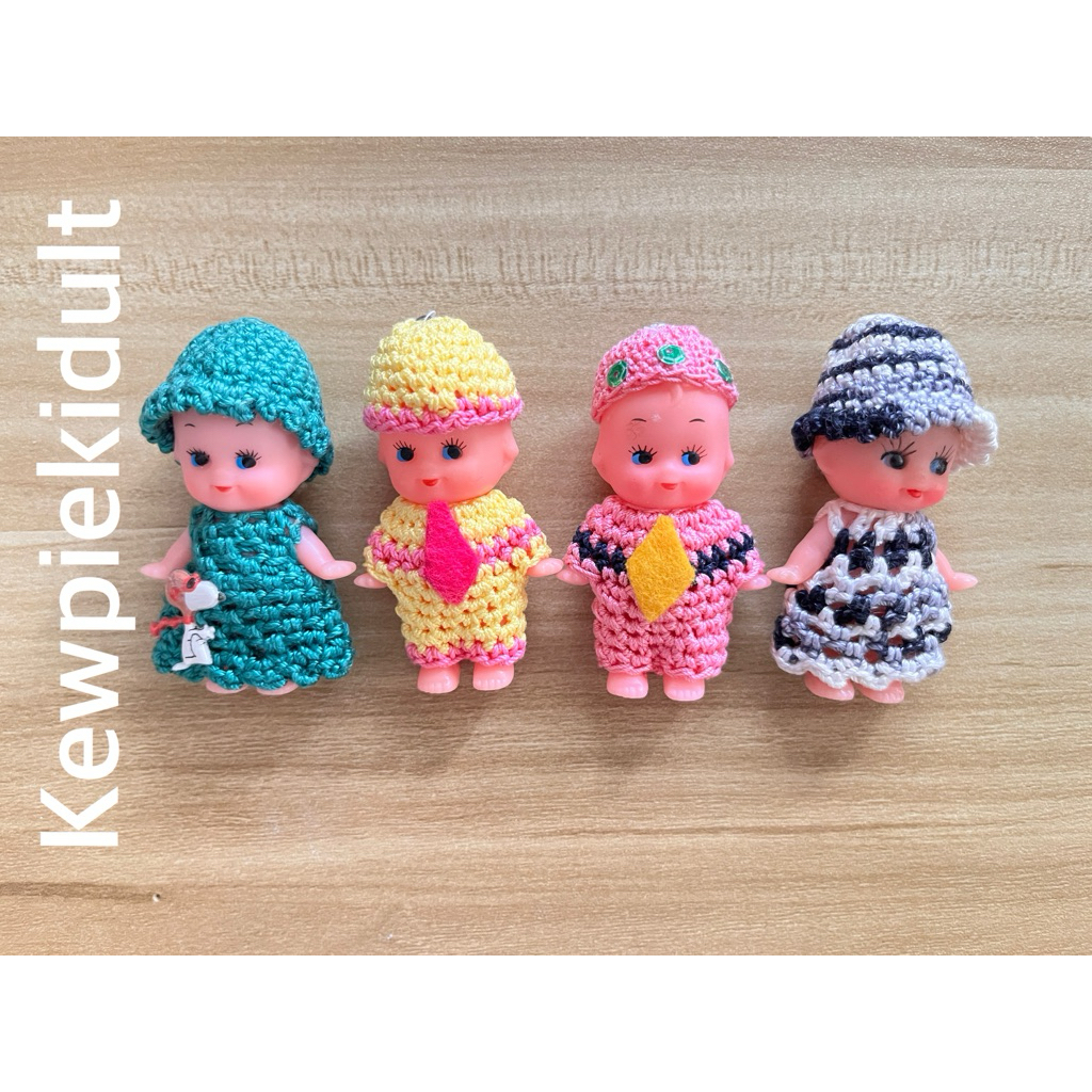 พวงกุญแจคิวพีวินเทจ kewpie keychain แท้🇯🇵ญี่ปุ่นเล็กน่ารัก