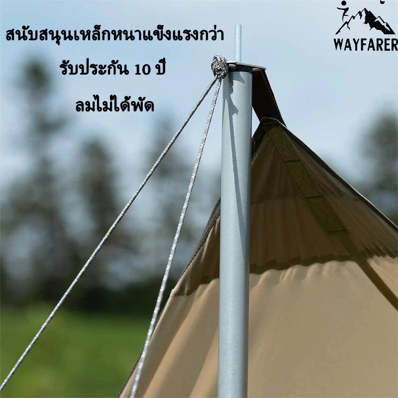 WAYFARER ชุดเต็นท์ฟลายชีท 3x3M/3x4M/3x6M ผ้าใบกันแดดกันน้ำ thumbnail 7