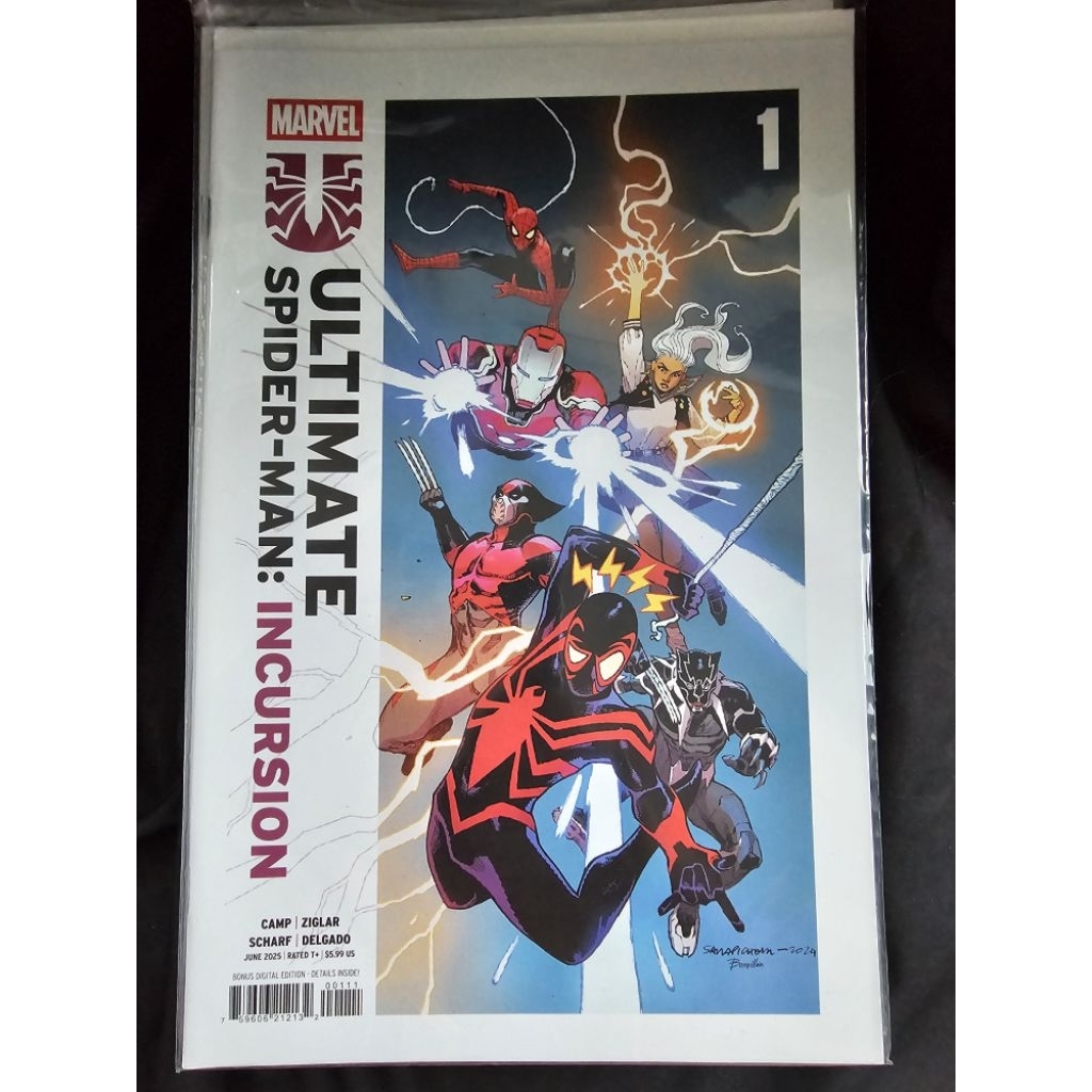 Ultimate Spider-Man: Incursion #1 guess who come?