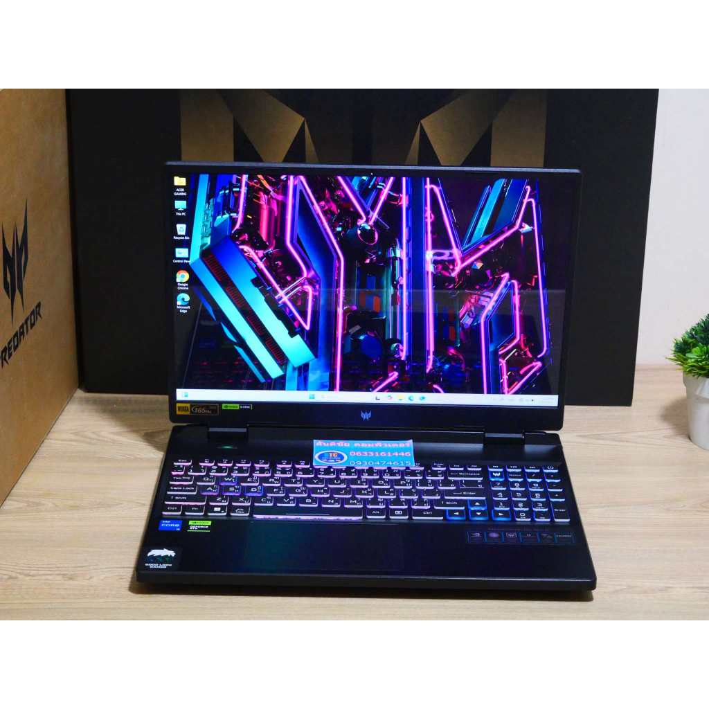 ACER PREDATOR HELIOS 16 ทรงพลังHX ตัวแร็ง #GEN13 & #DDR5 #RTX4050 TGP140W