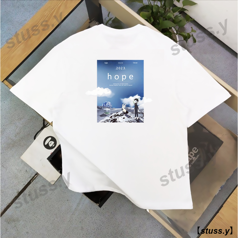 STA.STA.olulo teeเสื้อยืดแขนสั้นคอกลมสกรีนโลโก้  (olulo Regular T-shirt - olulo Hope Collection)